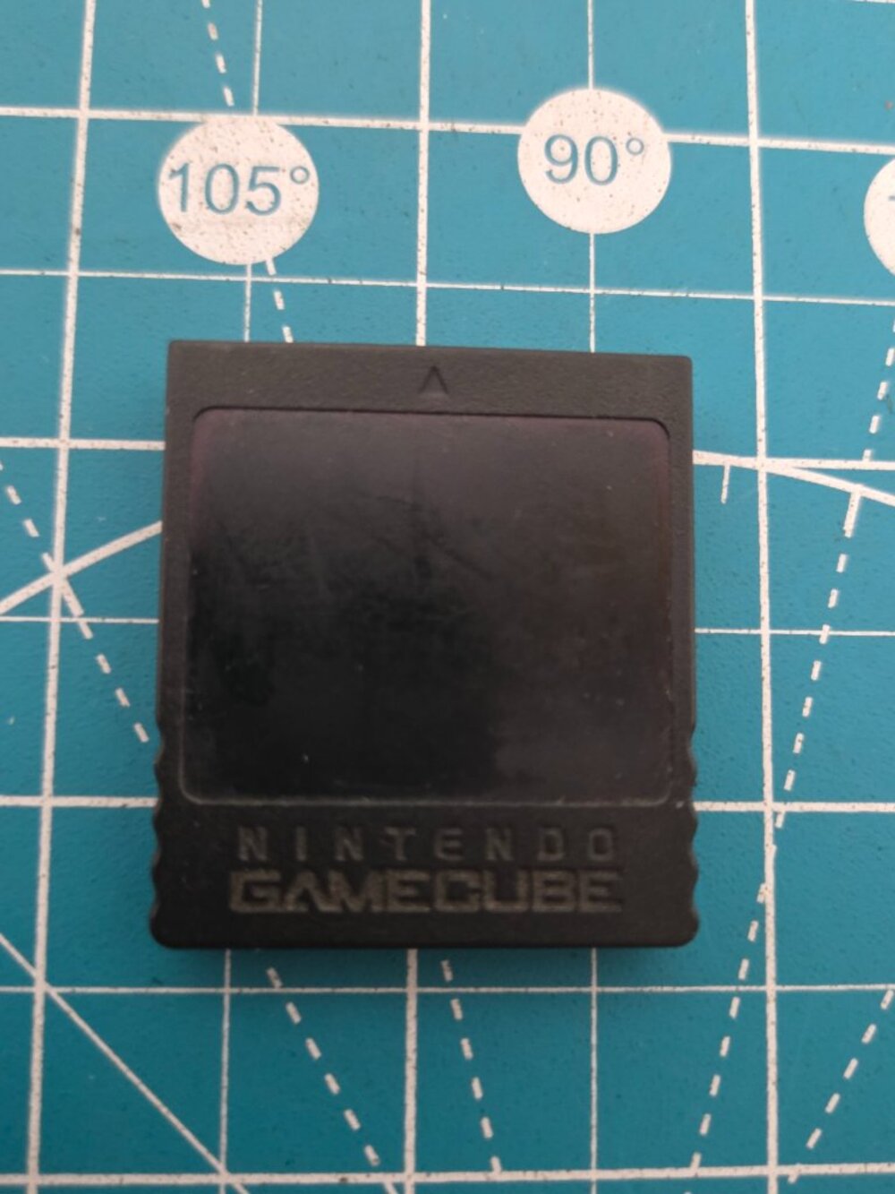 Official Nintendo GameCube Black Memory Card 251 Blocks (DOL-014) Genuine OEM